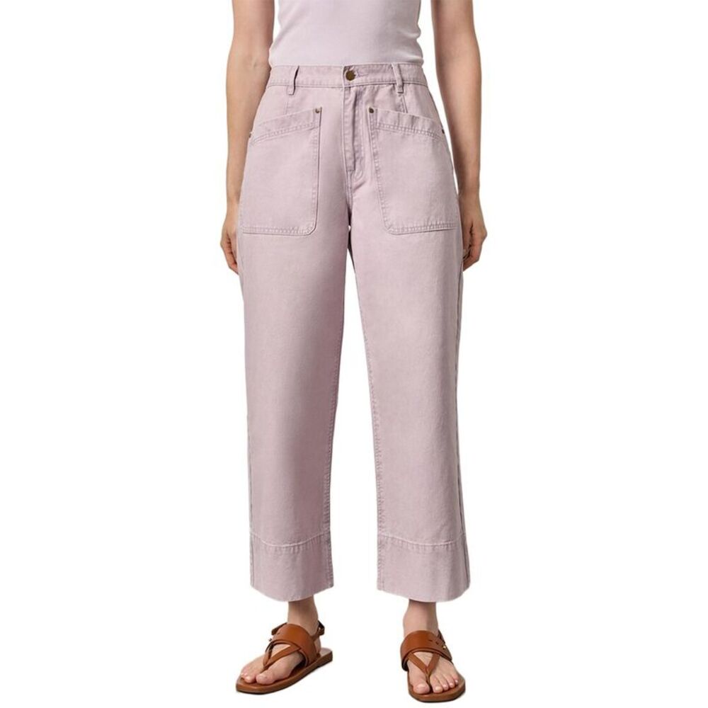 Lilla P Womens Twill Straight Leg Pant